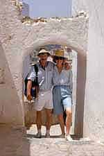 Ann and Jon Holmquist in Morocco